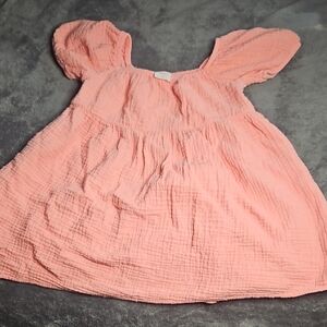 Wonder Nation Soft Pink Casual Dress